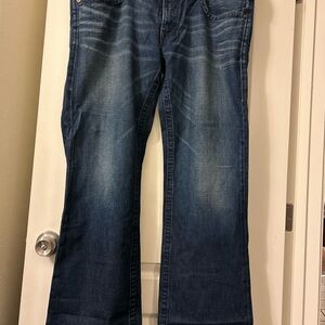 True Religion Men's Straight Jeans - Dark Blue